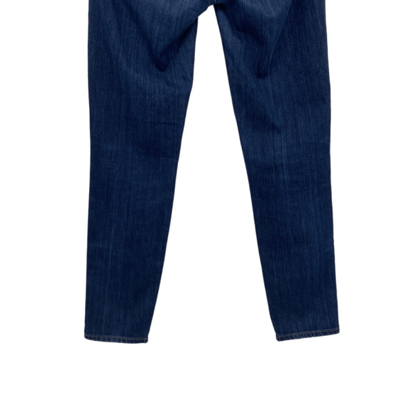 J. Crew Low-Rise Blue Jeans SZ 25 (0) Denim Toothpick Skinny Ankle Medium Wash - Picture 7 of 14